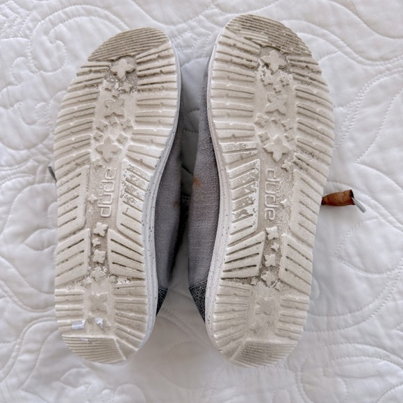 Hey Dude Wendy Washed Gray Relaxed Casual Fabric‎  Slip On Shoes Women’s 6 EUC - Picture 12 of 12